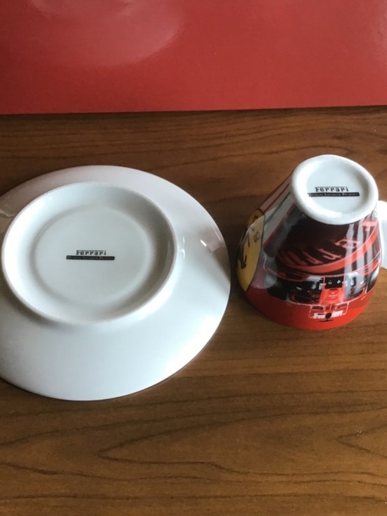 Ferrari Scuderia Espresso Cup & Saucer Set – Made in Italy – Set of 6 – NIB - Picture 4 of 10